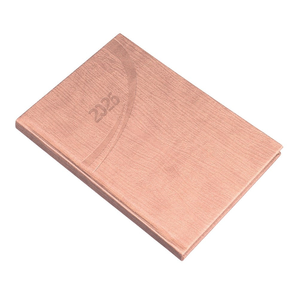 Határidőnapló REALSYSTEM Fashion A/5 heti fehér lapos drapp 2026. kép