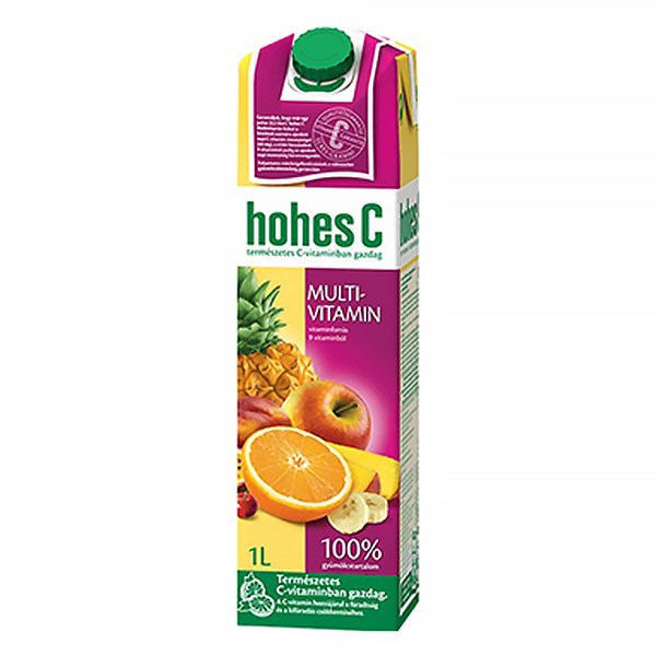 Gyümölcslé HOHES C Classic multivitamin 100%-os 1L kép