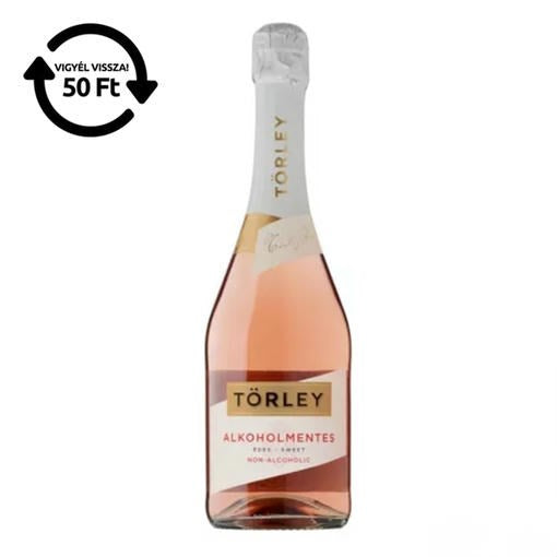 Alkoholmentes pezsgő TÖRLEY Rosé 0,75 L DRS kép
