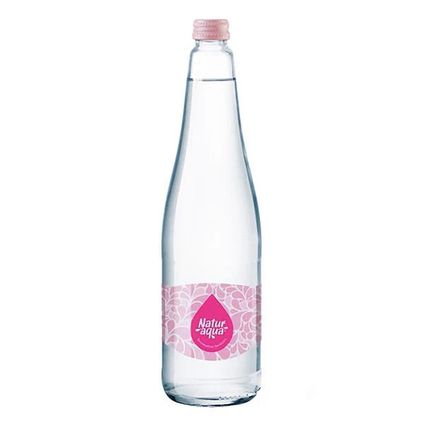 Ásványvíz szénsavmentes NATURAQUA üveges 0,75L DRS kép