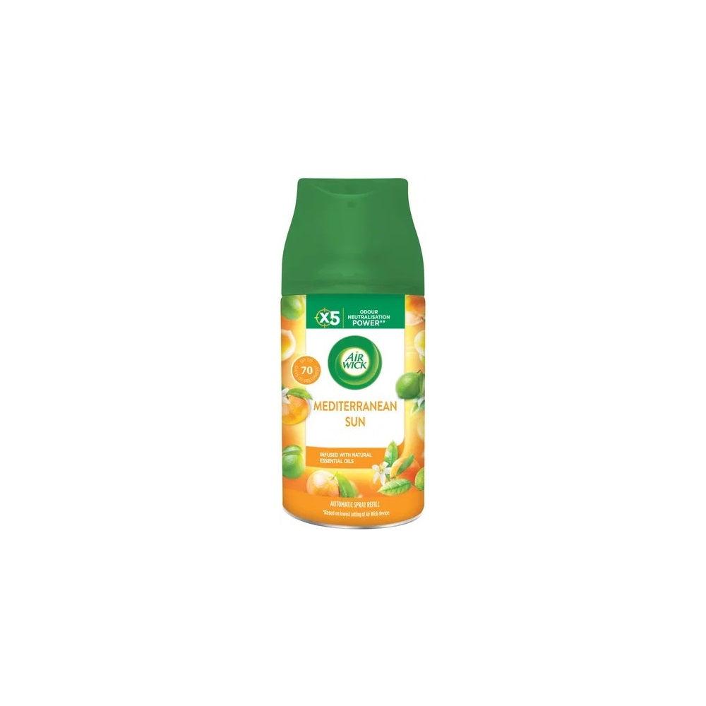 Légfrissítő spray utántöltő 250 ml AirWick Freshmatic Mediterrán Summer kép