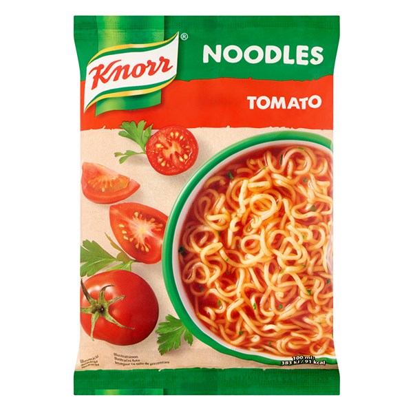 Instant tésztás leves KNORR Noodles Paradicsomos ízű 65 g kép