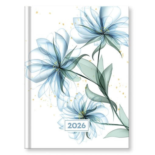 Határidőnapló VECTRALINE Mystic Blue secret B/6 heti fehér lapos 2026. kép