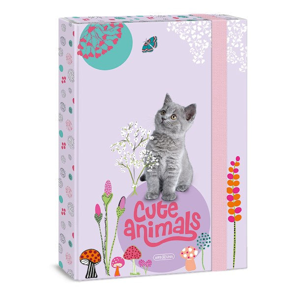 Füzetbox ARS UNA A/4 Cute Animals-kitten kép