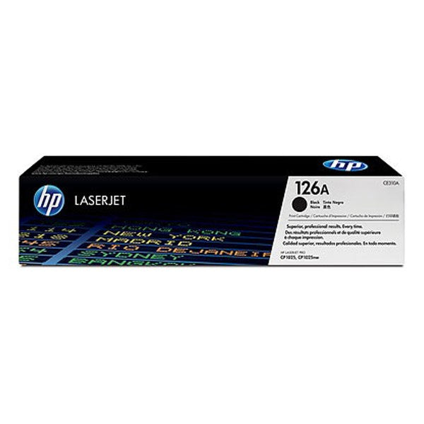 Toner HP 126AB (CE310A) fekete 1,2K kép