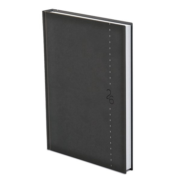 Határidőnapló TOPTIMER Linea L011 B/5 heti fehér lapos sötétszürke 2026. kép