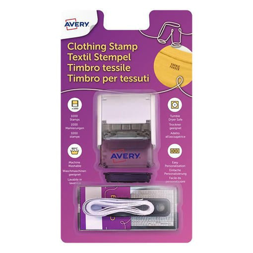 Textilbélyegző AVERY 288 karakter kép