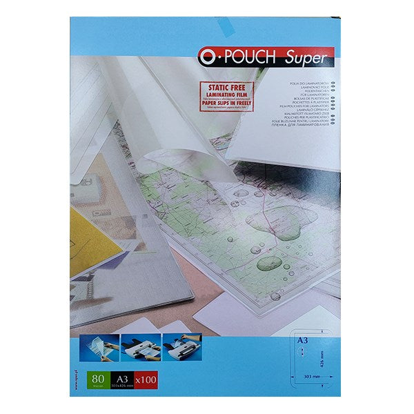 Lamináló fólia OPUS A/3 303x426mm 80 mikron fényes 100/dob kép