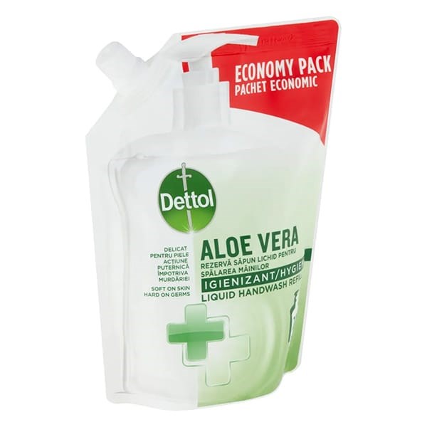 Folyékony szappan utántöltő DETTOL aloe vera 500 ml kép