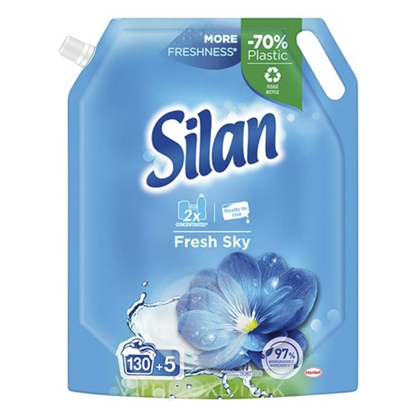 Öblítő koncentrátum SILAN Fresh Sky 1485 ml 135 mosás kép