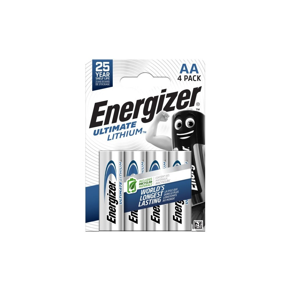 Elem AA ceruza LR06 Ultimate Lítium 4 db/csomag, Energizer kép