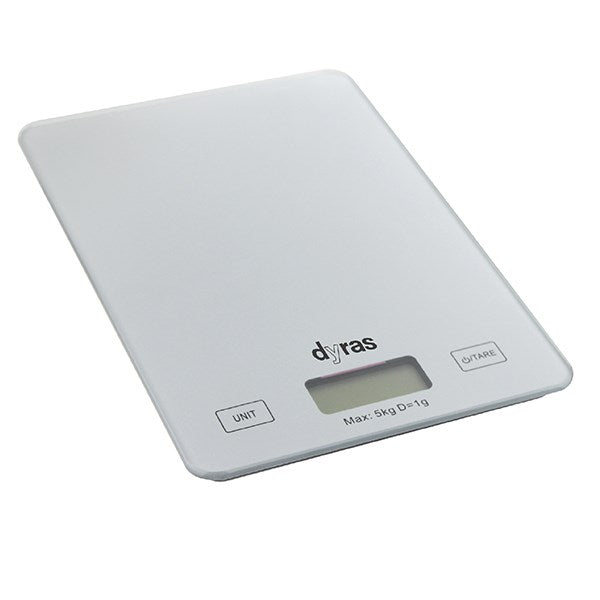 Konyhai mérleg DYRAS KSCL-1032WH fehér kép