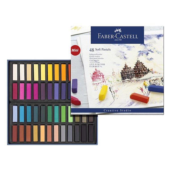 Pasztellkréta FABER-CASTELL Creative Studio mini 48 darabos kép