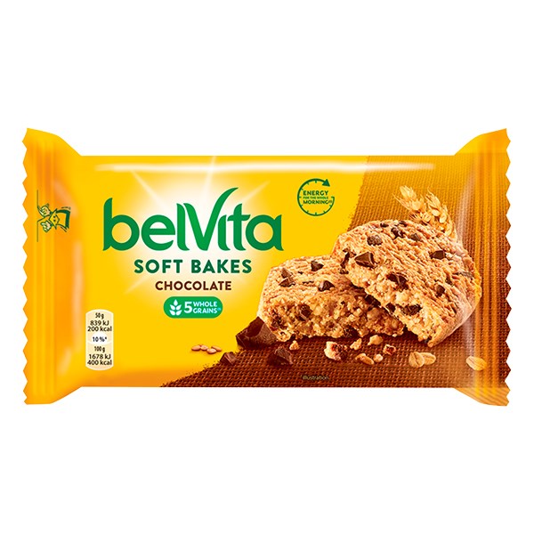 Keksz BELVITA Jó Reggelt! Softy csokoládé darabokkal 50 g kép