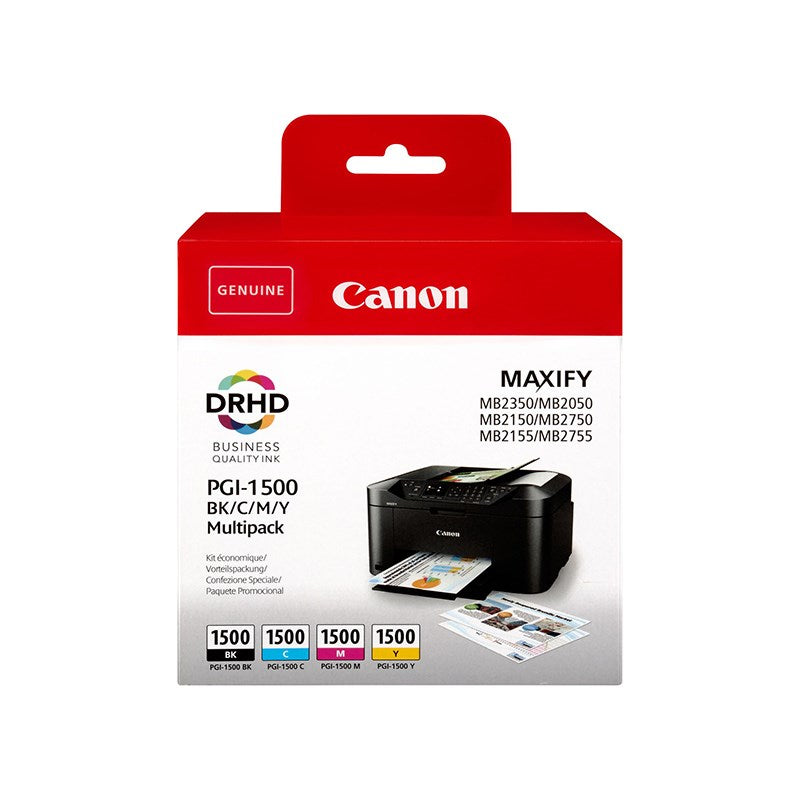 Festékpatron CANON PGI-1500XL Multipack (CMYB) kép
