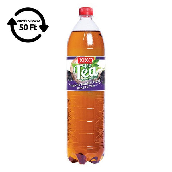 Üdítőital szénsavmentes XIXO Ice tea feketeribizli 1,5L DRS kép
