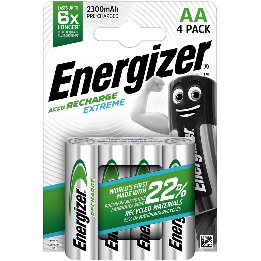 Akkumulátor AA ceruza 2300mAh Extreme 4 db/csomag, Energizer kép