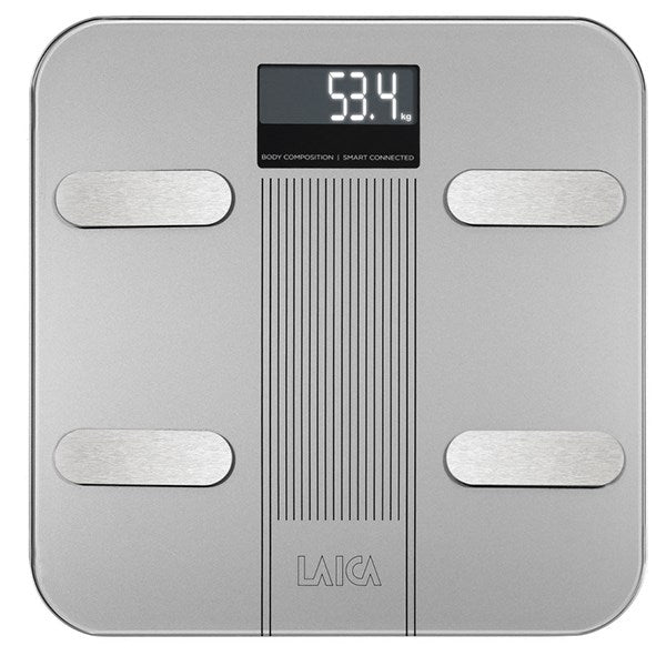 Személymérleg LAICA okos elektronikus testtömeg összetételes APP 180 kg / 100 g kép