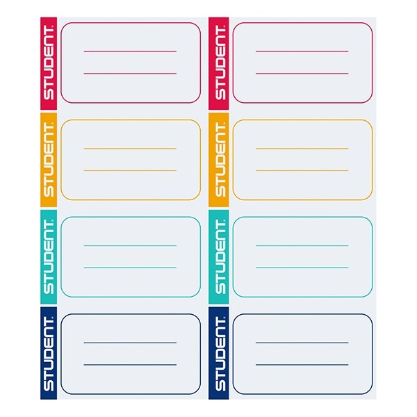 Füzetcímke ICO Student kép