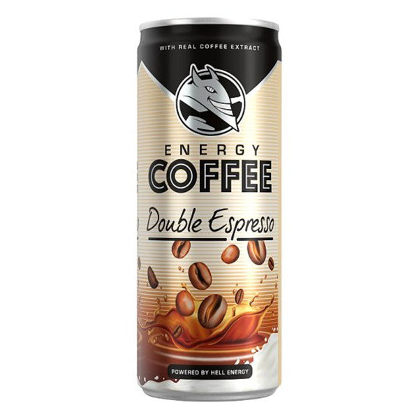 Kávés tej HELL Energy Coffee Double Espresso 250ml kép