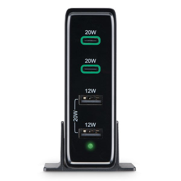 Hálózati töltő HAMA 2xUSB/2xUSB-C 60W fekete kép