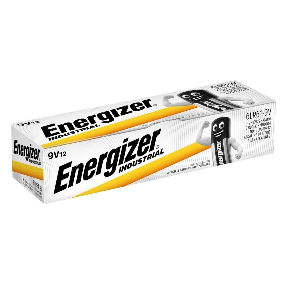 Elem 9V 6LR61 Industrial 12 db/csomag, Energizer kép