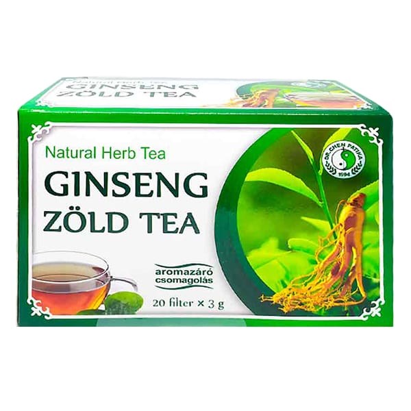 Zöld tea DR CHEN Ginseng Eleuthero 20 filter/doboz kép