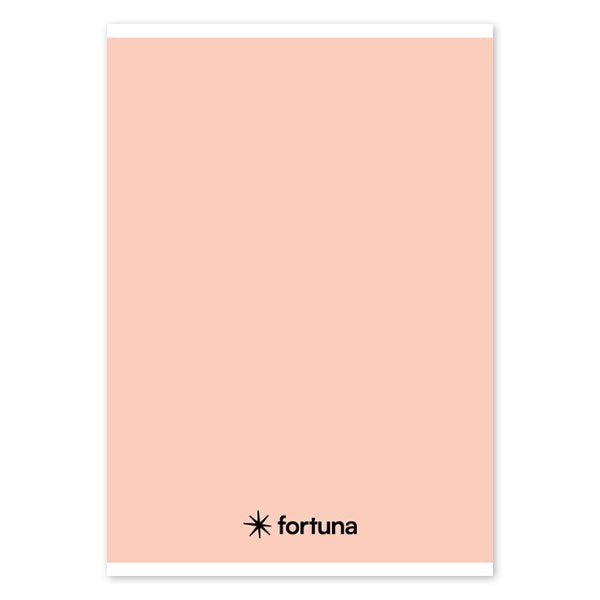 Füzet vonalas FORTUNA Monocolor A/5 32 lapos pasztell barack kép
