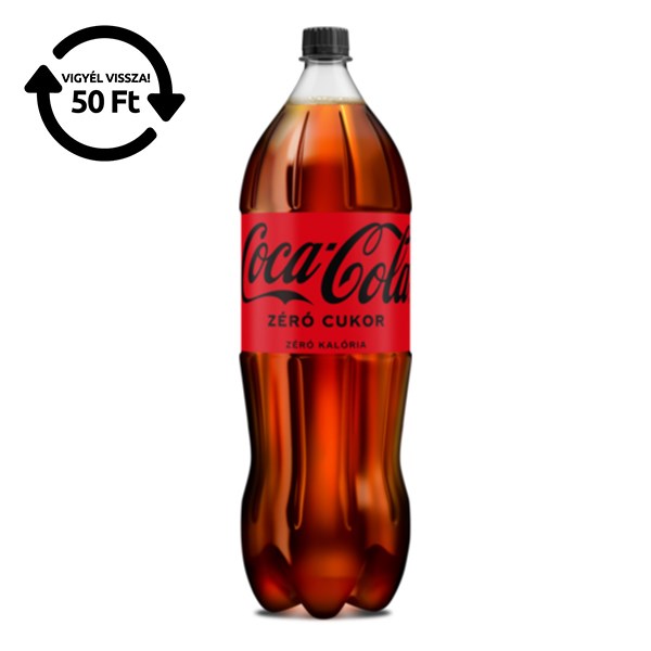 Üdítőital szénsavas COCA-COLA Zero 2,25L DRS kép