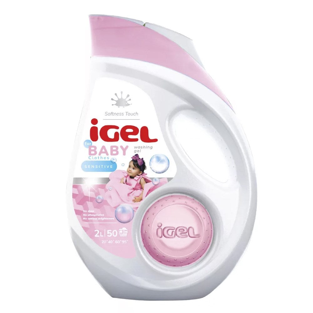 Folyékony mosószer IGEL Baby sensitive 50 mosás 2L kép