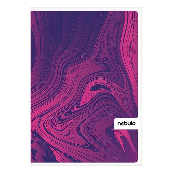 Spirálfüzet sima NEBULO L-Design A/4 70 lapos kép