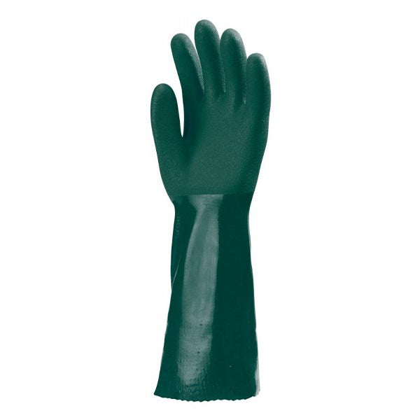 Kesztyű mártott COVERGUARD polimer vegyszerálló zöld 10-es 2 darab/pár kép