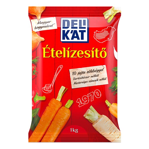 Ételízesítő DELIKÁT jódozott sóval 1 kg kép