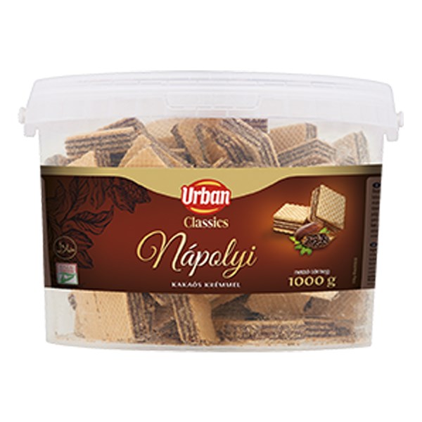 Töltött ostya URBAN Classic kakaós vödrös 1 kg kép