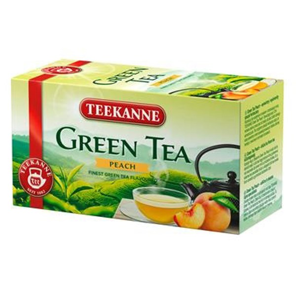 Zöld tea TEEKANNE barack 20x1,75 g kép