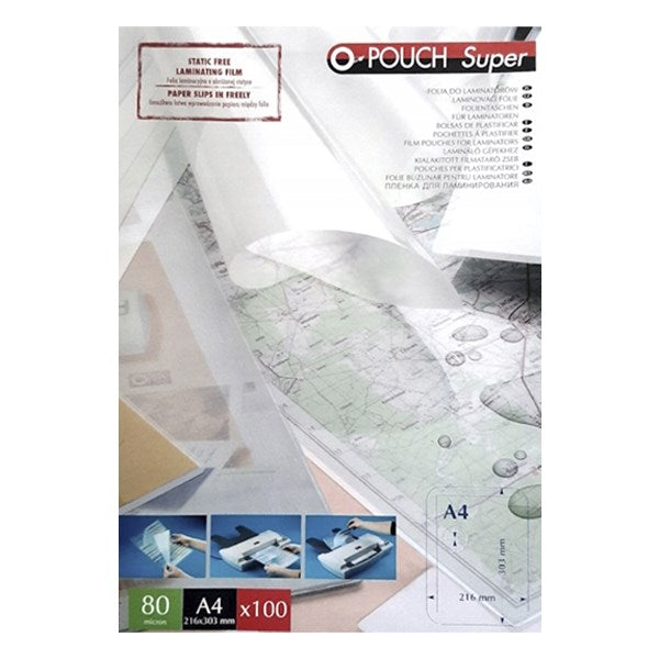 Lamináló fólia OPUS A/4 216x303mm 80 mikron fényes 100/dob kép