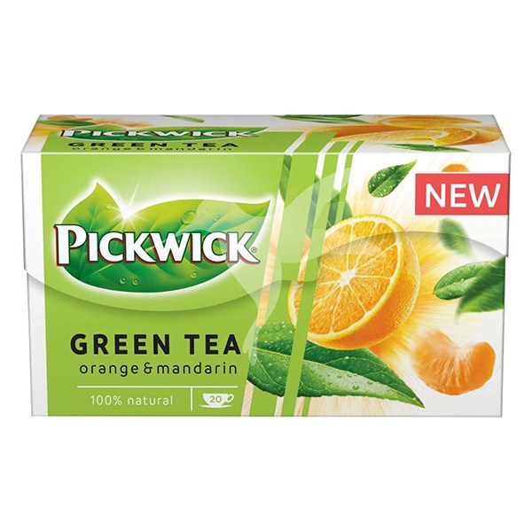 Zöld tea PICKWICK narancs-mandarin 20 filter/doboz kép
