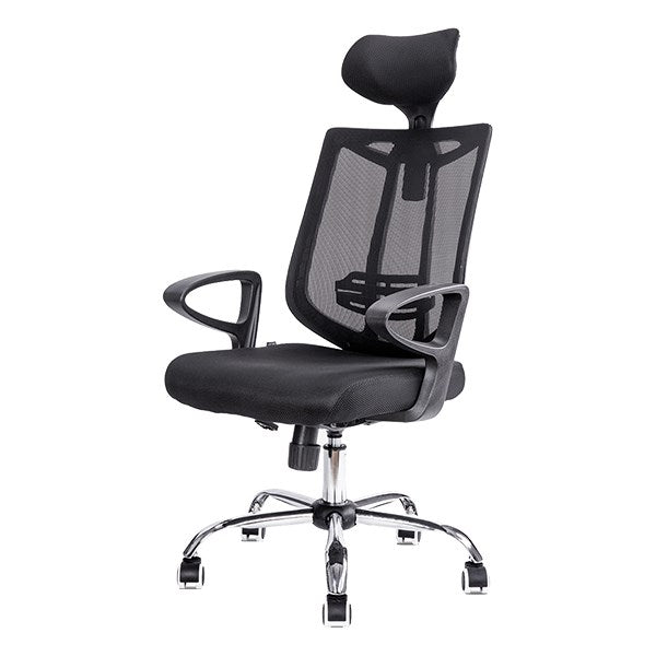 Szék forgó karfás DELI Amsterdam fekete kép