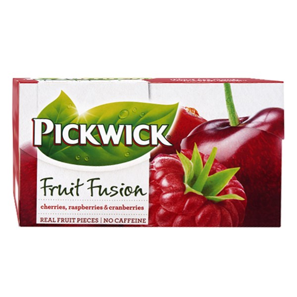 Gyümölcstea PICKWICK meggy-áfonya-málna 20 filter/doboz kép