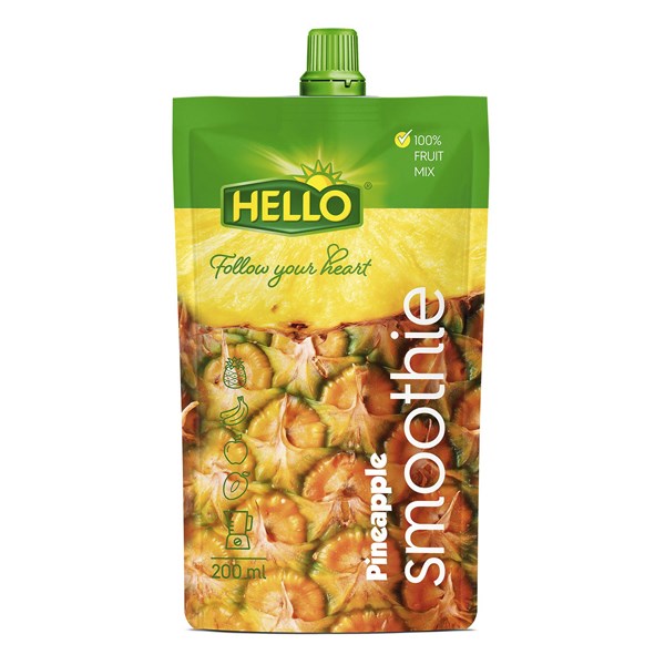 Gyümölcslé HELLO Smoothie ananász 200 ml kép
