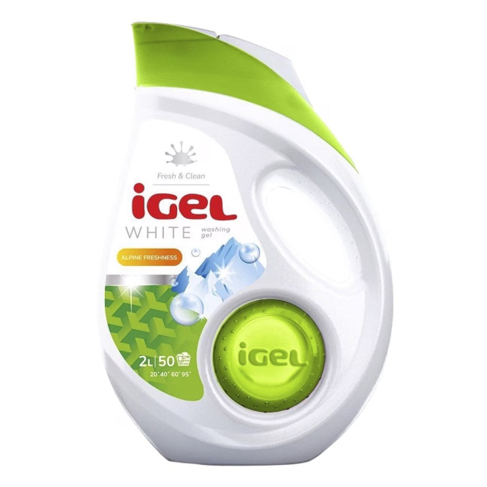 Folyékony mosószer IGEL White Alpine freshness 50 mosás 2L kép