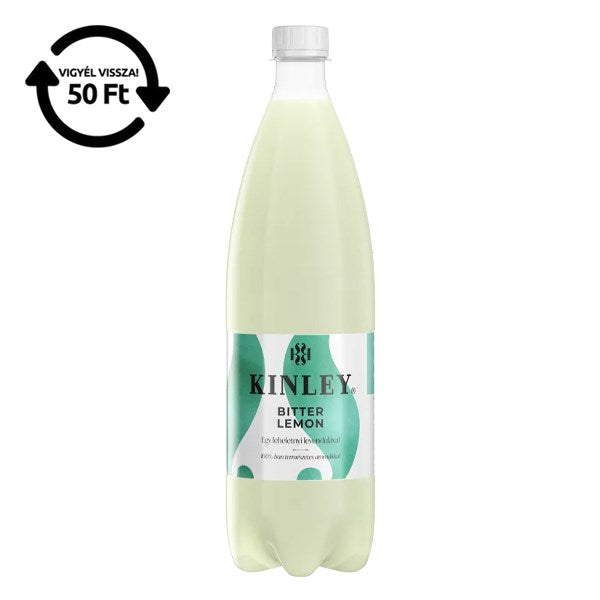Üdítőital szénsavas KINLEY Citrom Levendula 1L DRS kép