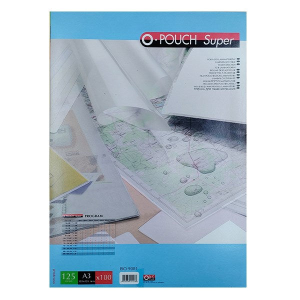 Lamináló fólia OPUS A/3 303x426mm 125 mikron fényes 100/dob kép