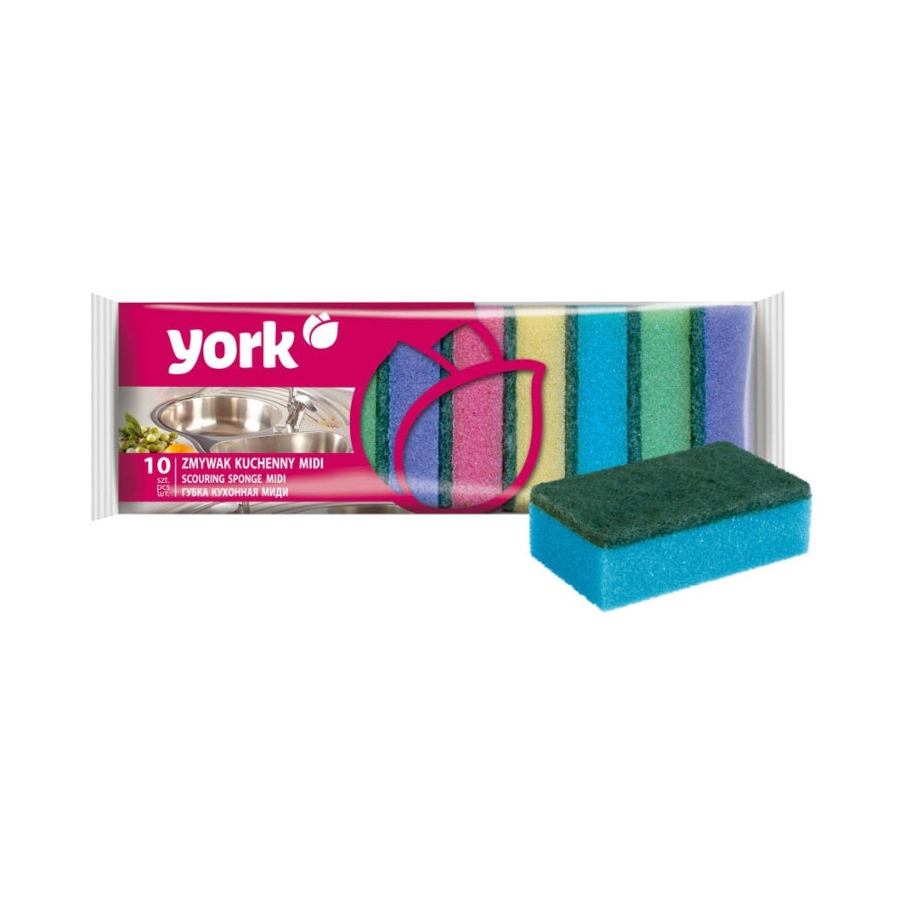 Mosogatószivacs 10 db/csomag York_030010 kép