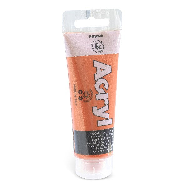 Akrilfesték PRIMO 75 ml metál barna