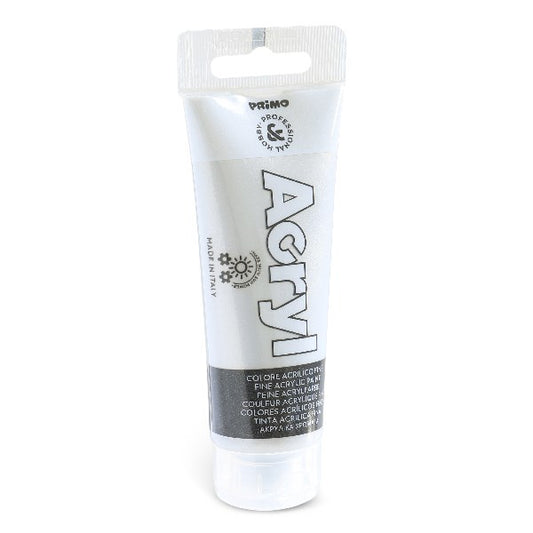 Akrilfesték PRIMO 75 ml metál ezüst