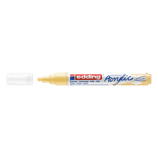 Akril marker EDDING 5100 M 2-3 mm pasztell sárga
