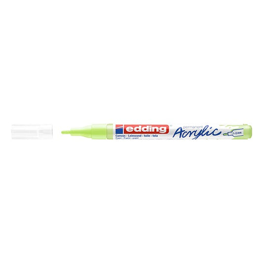 Akril marker EDDING 5300 F 1-2 mm pasztell zöld