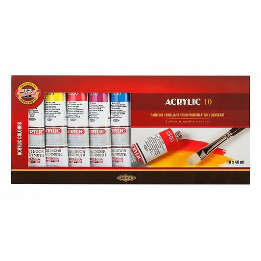 Akrilfesték KOH-I-NOOR 16270400000 40ml 10 darabos