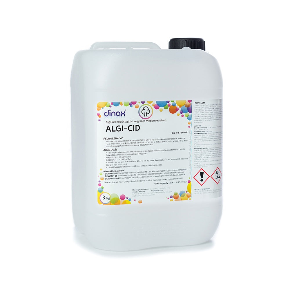 Algaölőszer 3 kg Algi-Cid Dinax kép